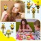 24-Set Bee-Themed DIY Craft Kit – Wooden Honey Bee Ornaments with Beads for Spring Holiday Activities, Party Favors, and Decorations